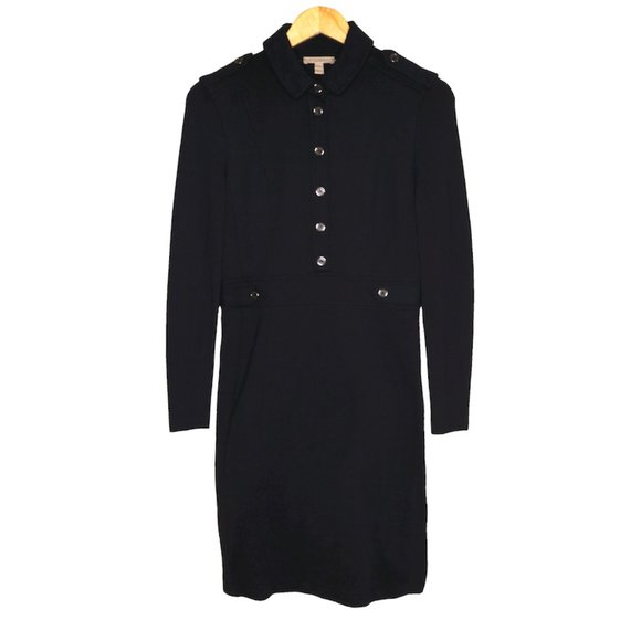 Burberry Dresses & Skirts - Burberry Brit Black Long Sleeve Dress